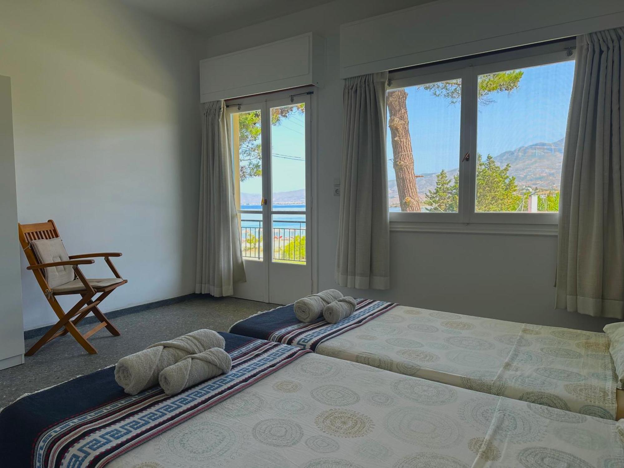 Bouros Seaview Farm Villa Karystos  Buitenkant foto